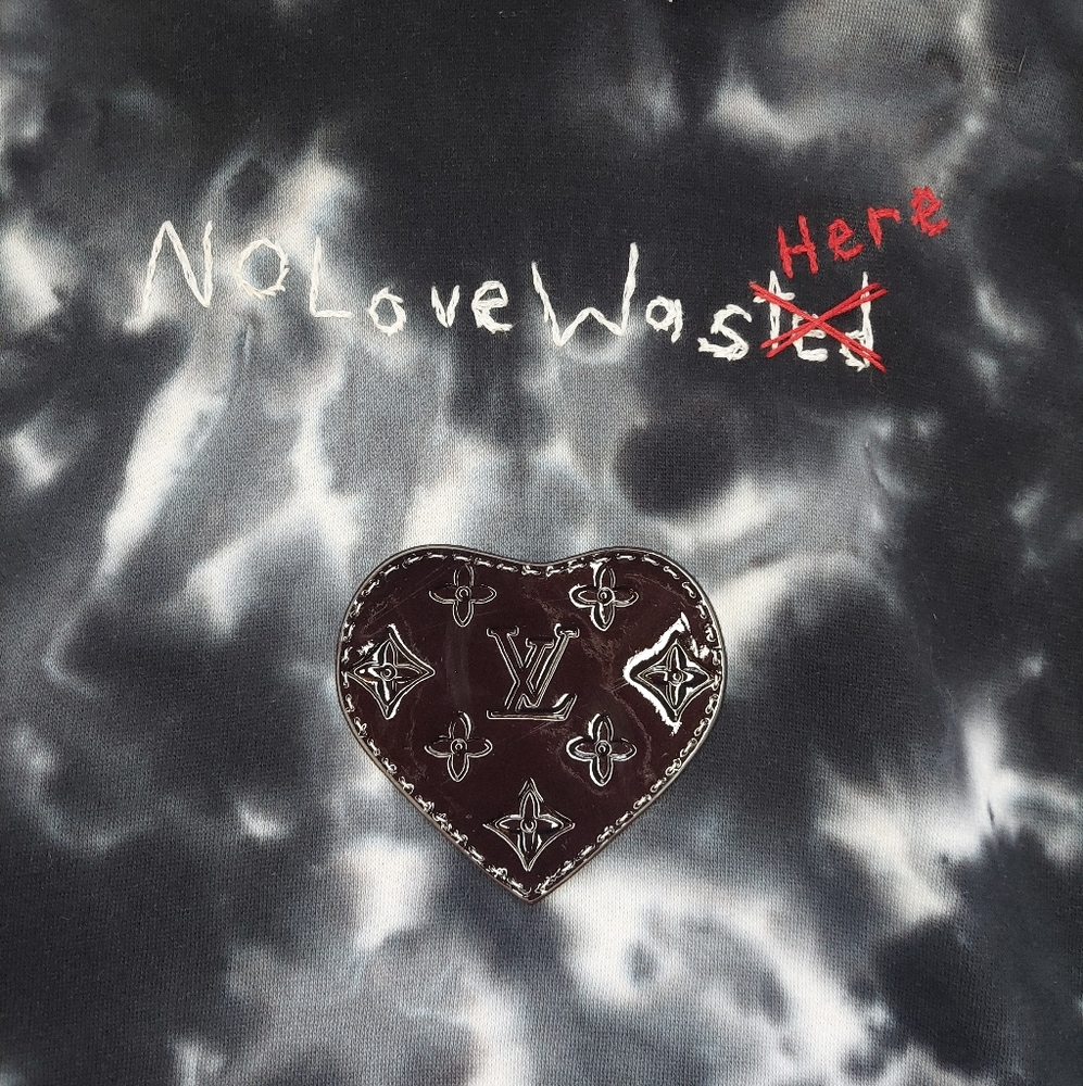No Love Wasted Custom Rework Hoodie - Picture 3 of 7